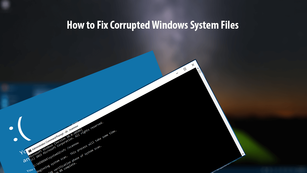 Fix problem blue screen windows 7